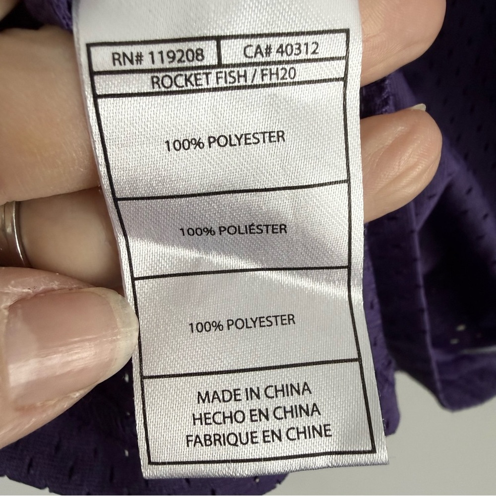 Toronto Raptors Vintage Mitchell & Ness Hardwood Classics Mesh Jersey Sweater - Picture 7 of 8